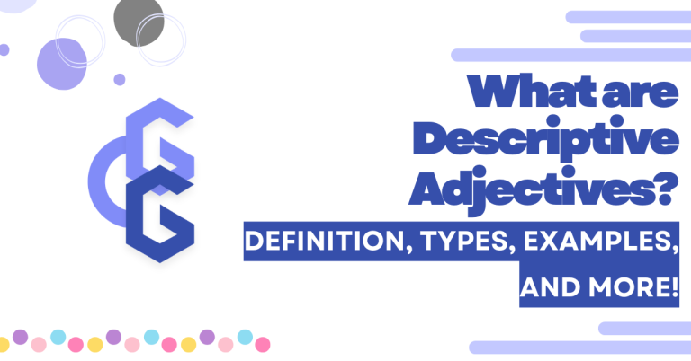 Descriptive adjectives post featured image